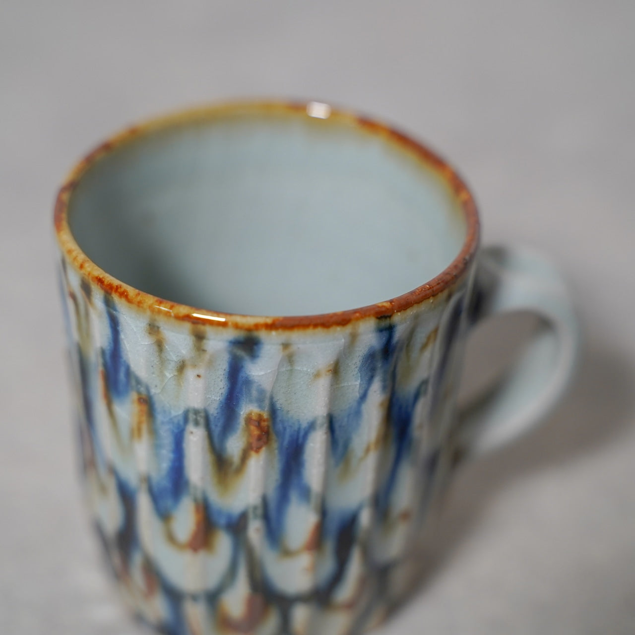 陶房遊　錆青　ストレートマグ　商品画像4枚目