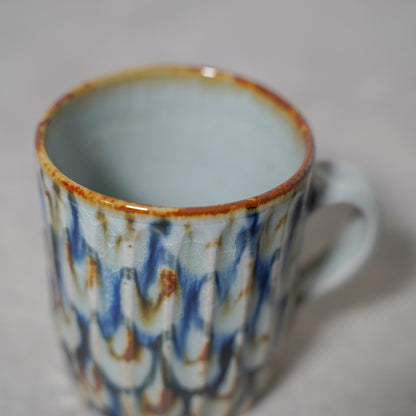 陶房遊　錆青　ストレートマグ　商品画像4枚目