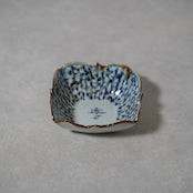 陶房遊 　錆青　輪花角鉢　商品画像2枚目