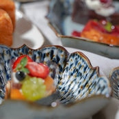 陶房遊 　錆青　輪花角鉢　商品画像4枚目