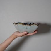 陶房遊 　錆青　輪花角鉢　商品画像7枚目