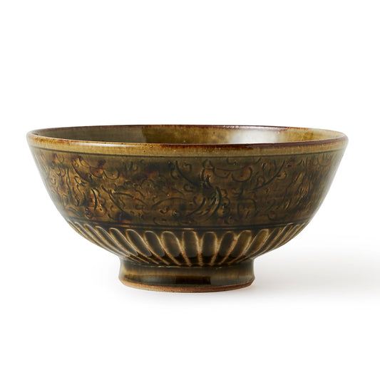 陶房遊　黄茶緑　椀（大）　商品画像1枚目