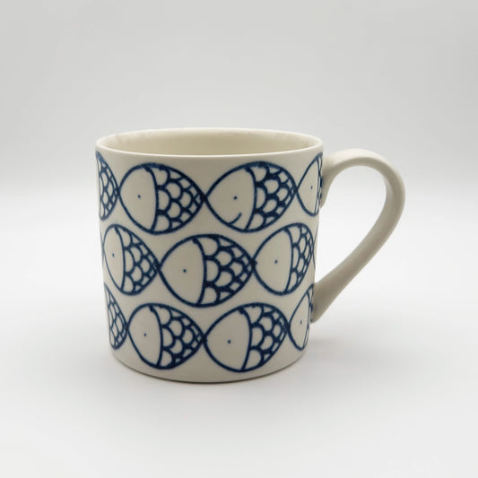 すこし屋　切立マグ　さかな　商品画像1枚目