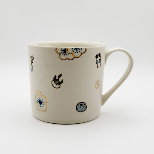 すこし屋　切立マグ　道後梅　商品画像1枚目