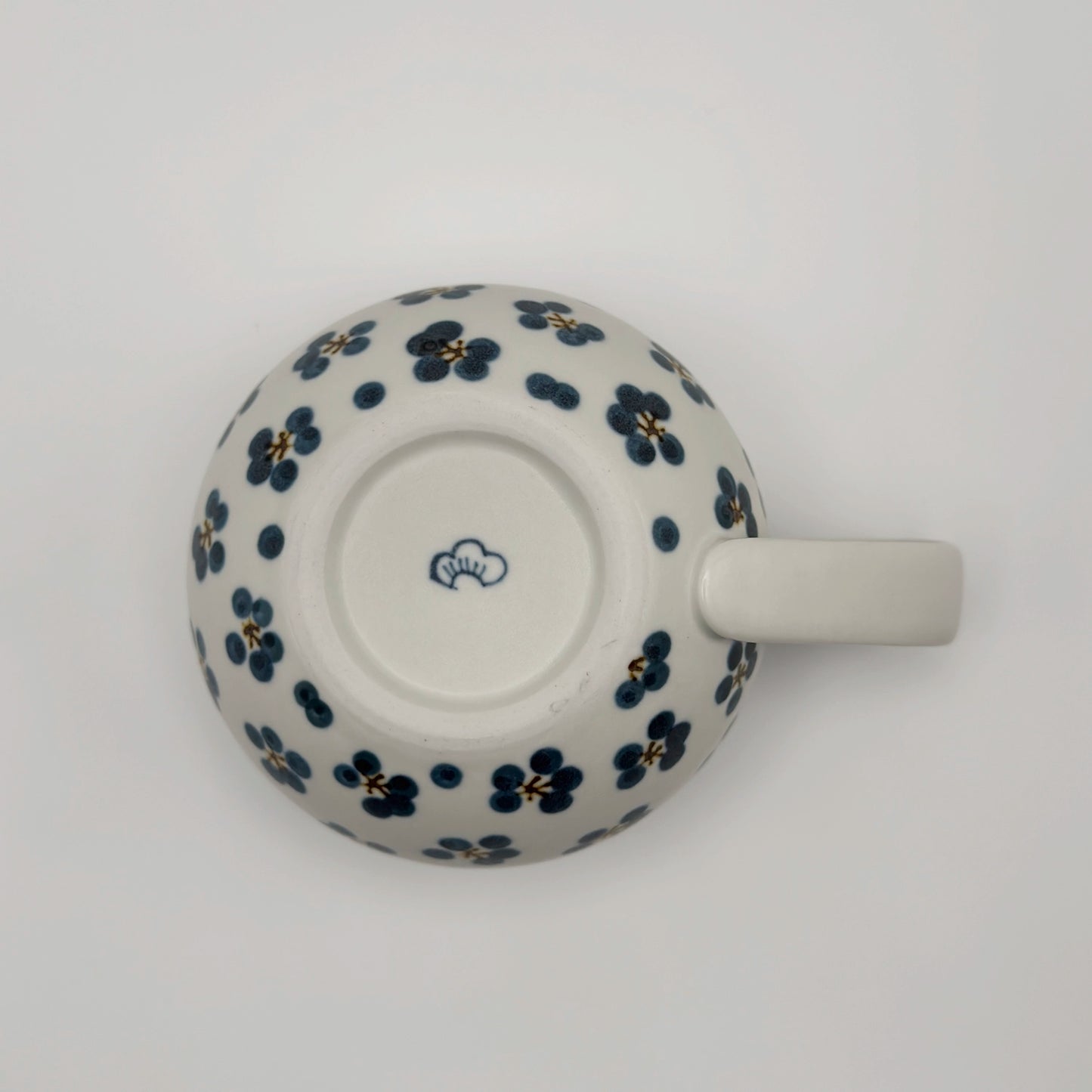 すこし屋　丸マグカップ　青小紋　商品画像4枚目