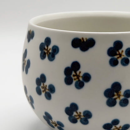 すこし屋　丸マグカップ　青小紋　商品画像5枚目