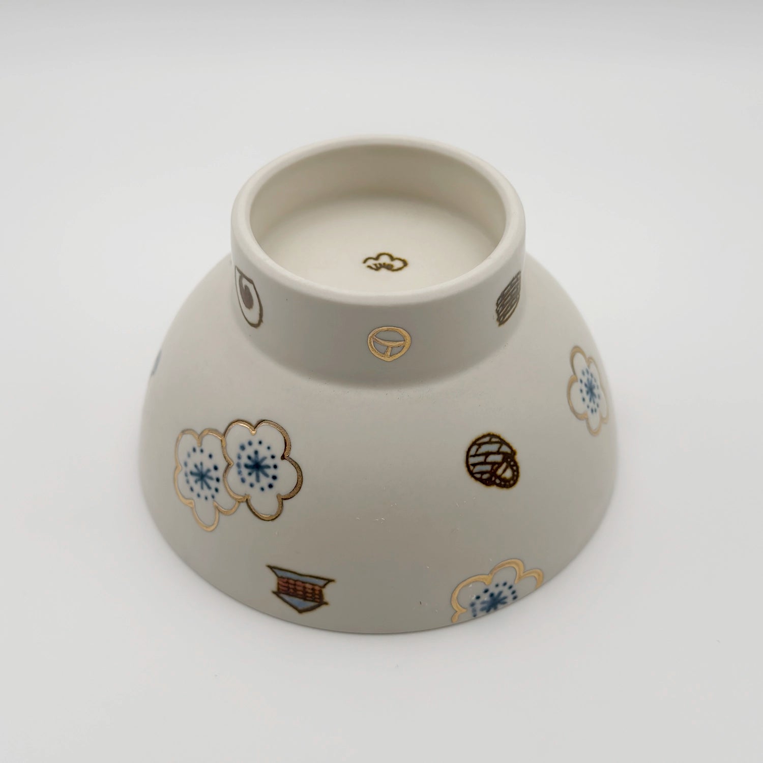 すこし屋　ごはん茶碗（大）道後梅　商品画像2枚目