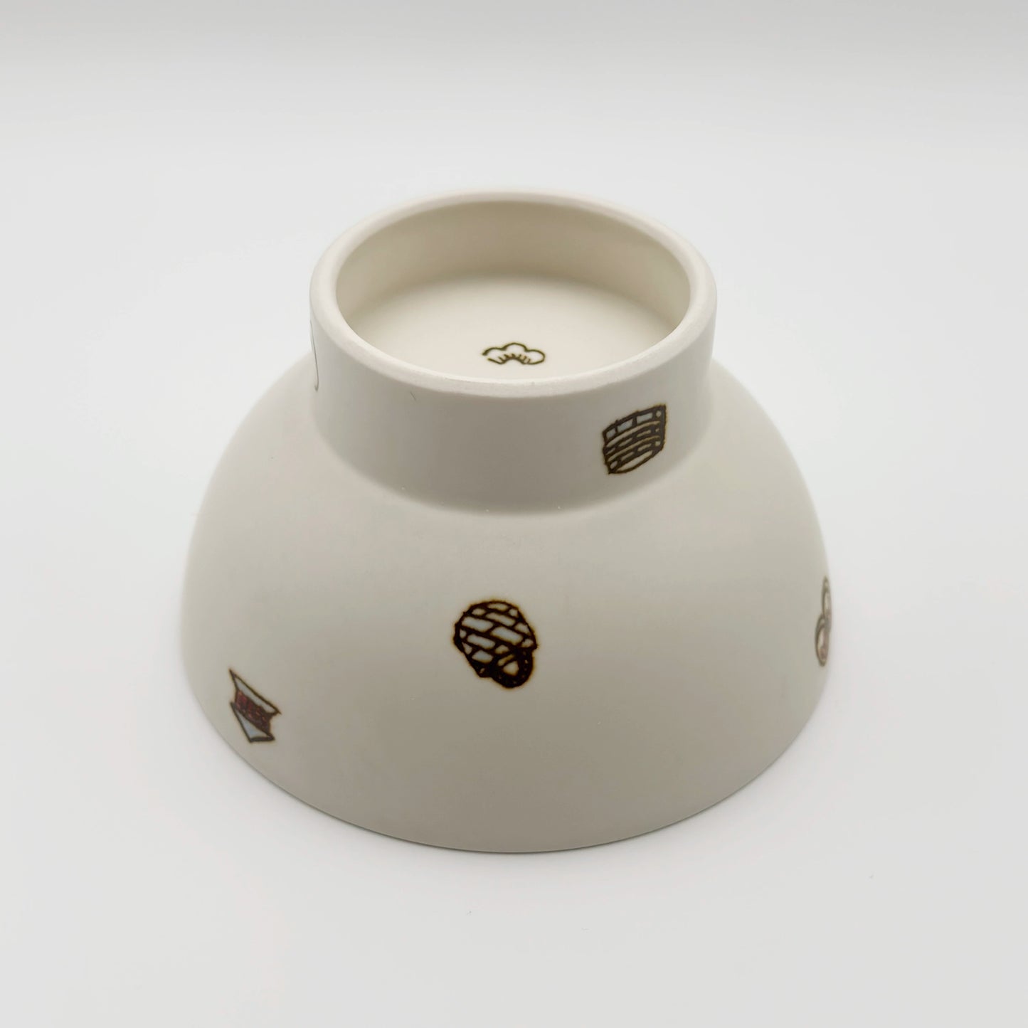 すこし屋　ごはん茶碗（大）道後尽くし　商品画像2枚目
