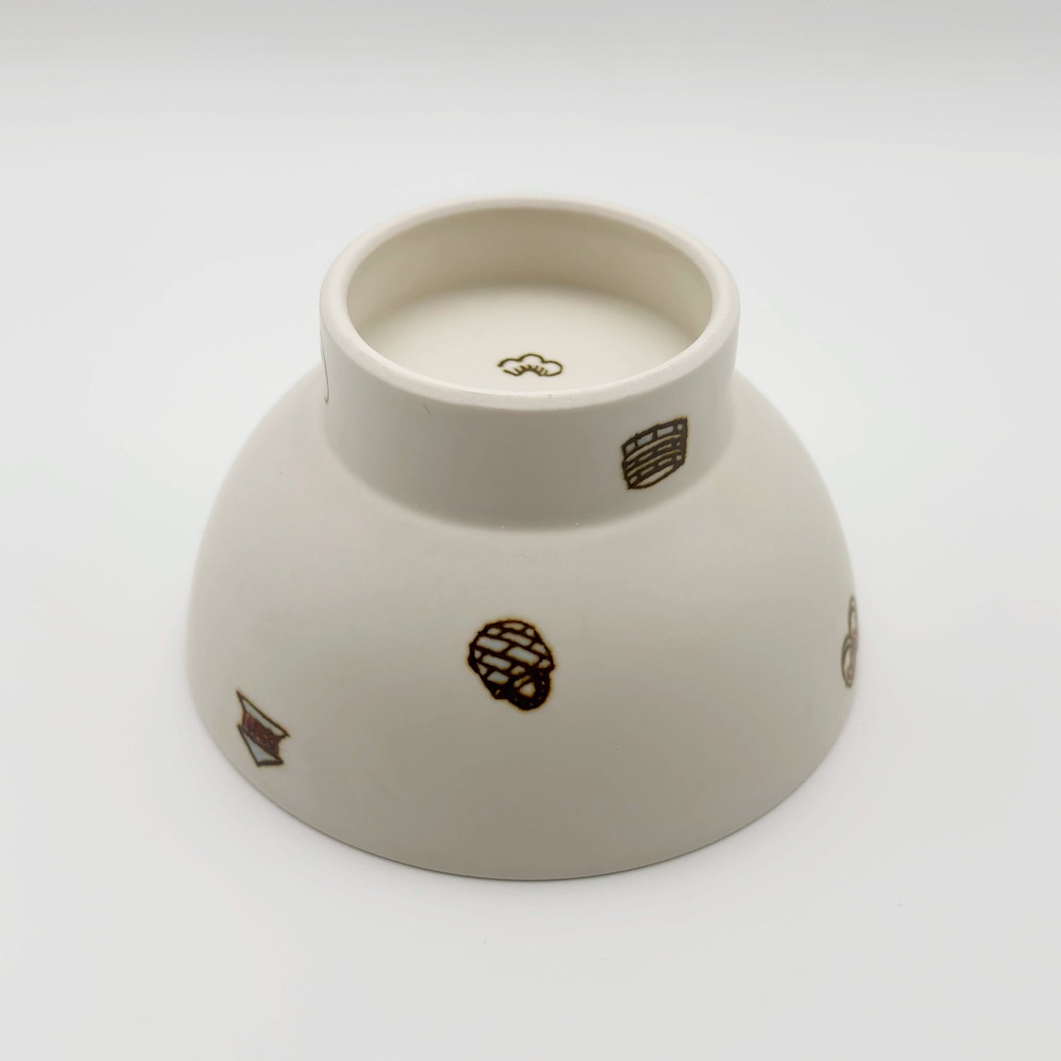 すこし屋　ごはん茶碗（大）道後尽くし　商品画像2枚目