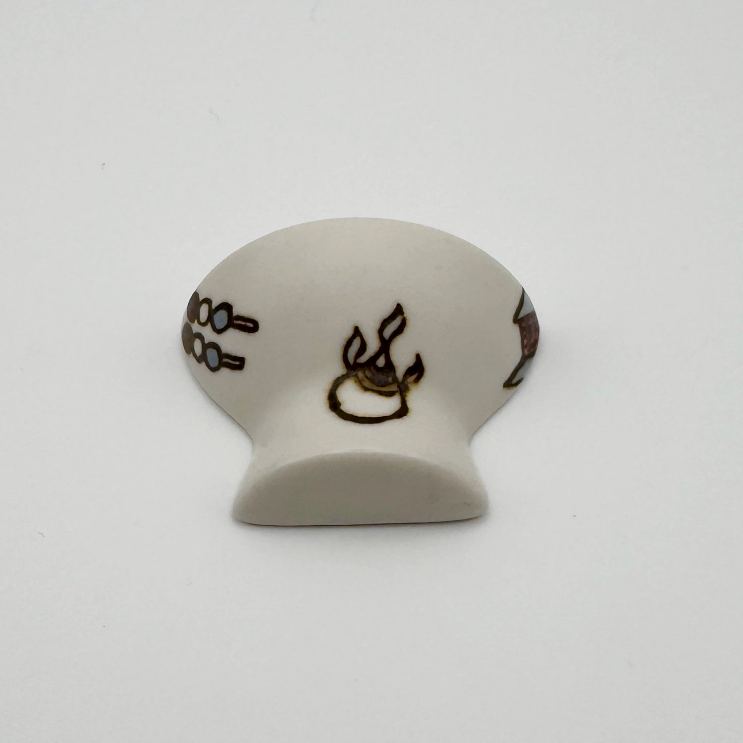 すこし屋　箸置き（茶碗型）　道後尽くし　商品画像2枚目