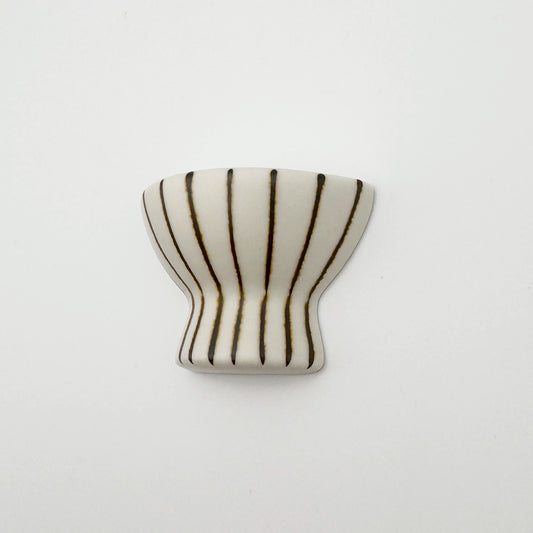 すこし屋　箸置き（茶碗型）十草　商品画像1枚目