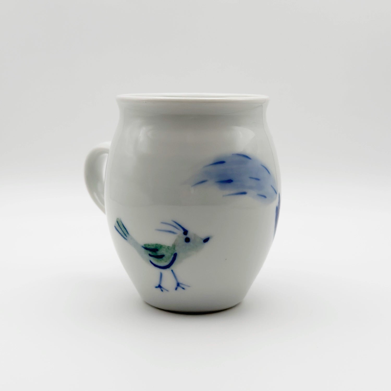 きよし窯　幸せの青いぞう　マグカップ　　商品画像2枚目
