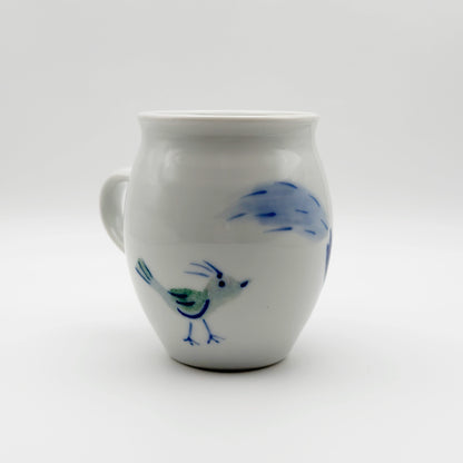 きよし窯　幸せの青いぞう　マグカップ　　商品画像2枚目