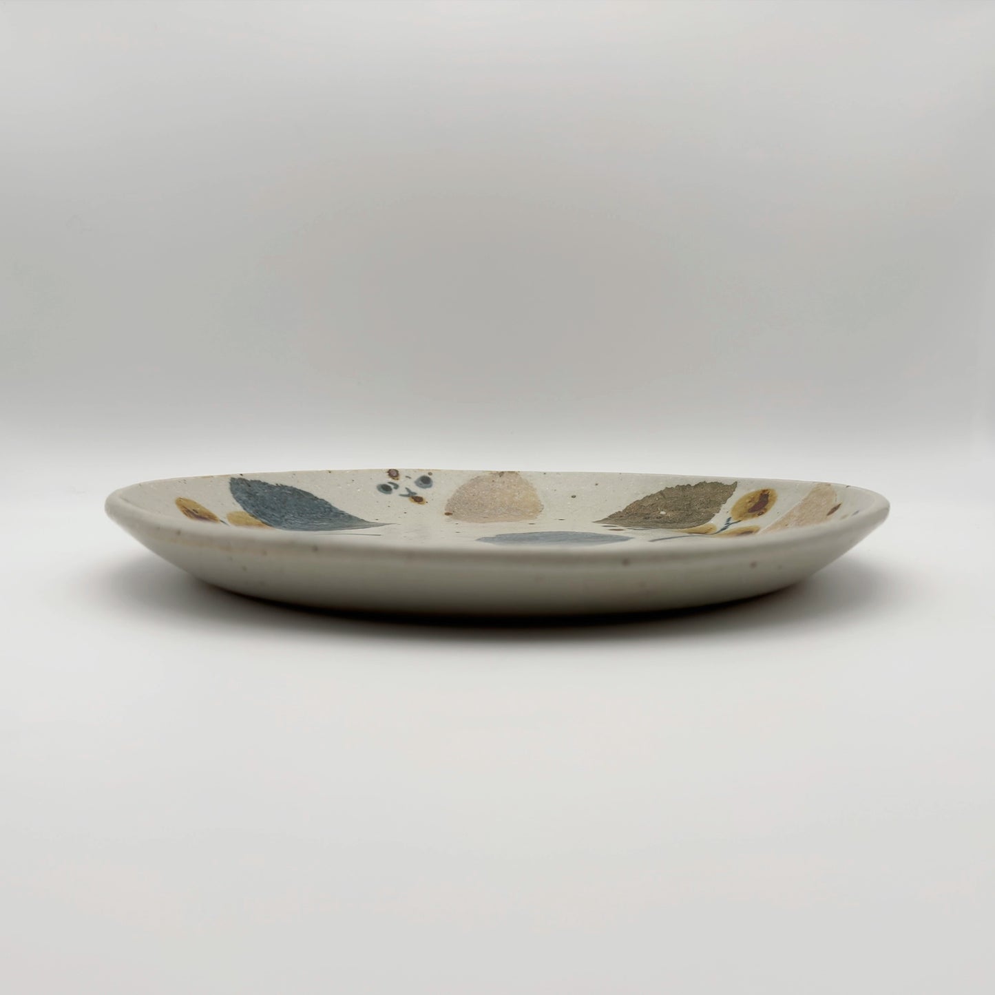森陶房　8寸丸皿　木の葉　商品画像3枚目