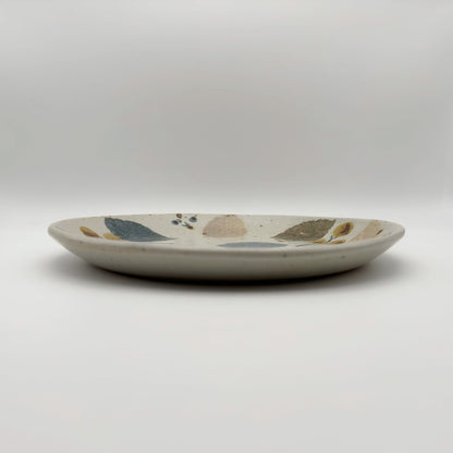 森陶房　8寸丸皿　木の葉　商品画像3枚目