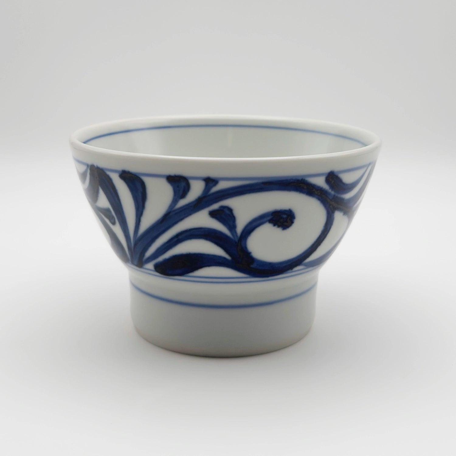 梅山窯　くらわんか（大）　唐草　商品画像1枚目