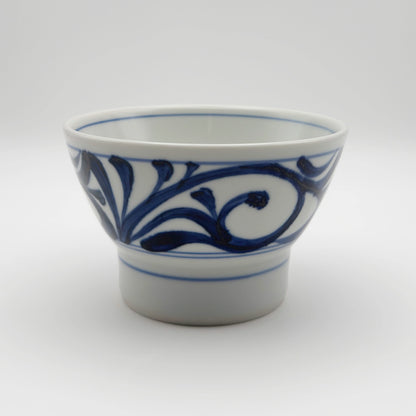 梅山窯　くらわんか（大）　唐草　商品画像1枚目