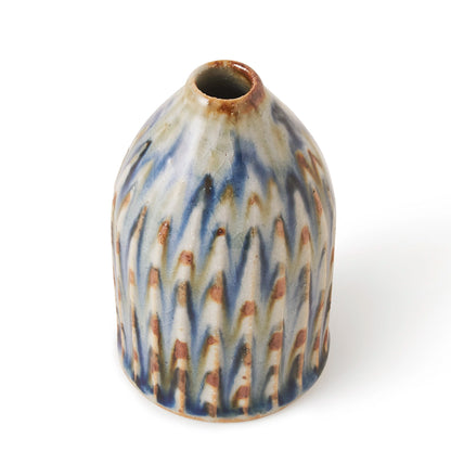 陶房遊　錆青　花器　丸　商品画像2枚目